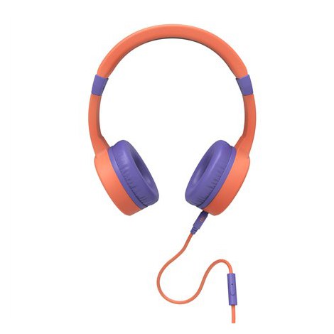Energy Sistem Lol&Roll Pop Kids Headphones Orange (Music Share, Detachable Cable, 85 dB Volume Limit, Microphone) Energy Sistem - 2